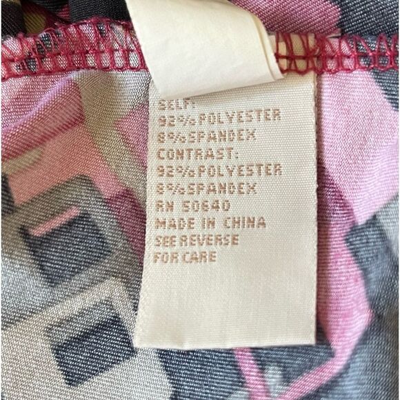 Jonathan Martin dress with a multicolor geometric pattern - Picture 4 of 5